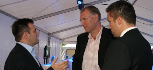 Dejan Udovičić i Stajn Erik Velan, generalni direktor Telenora Dejan Udovičić i Stajn Erik Velan